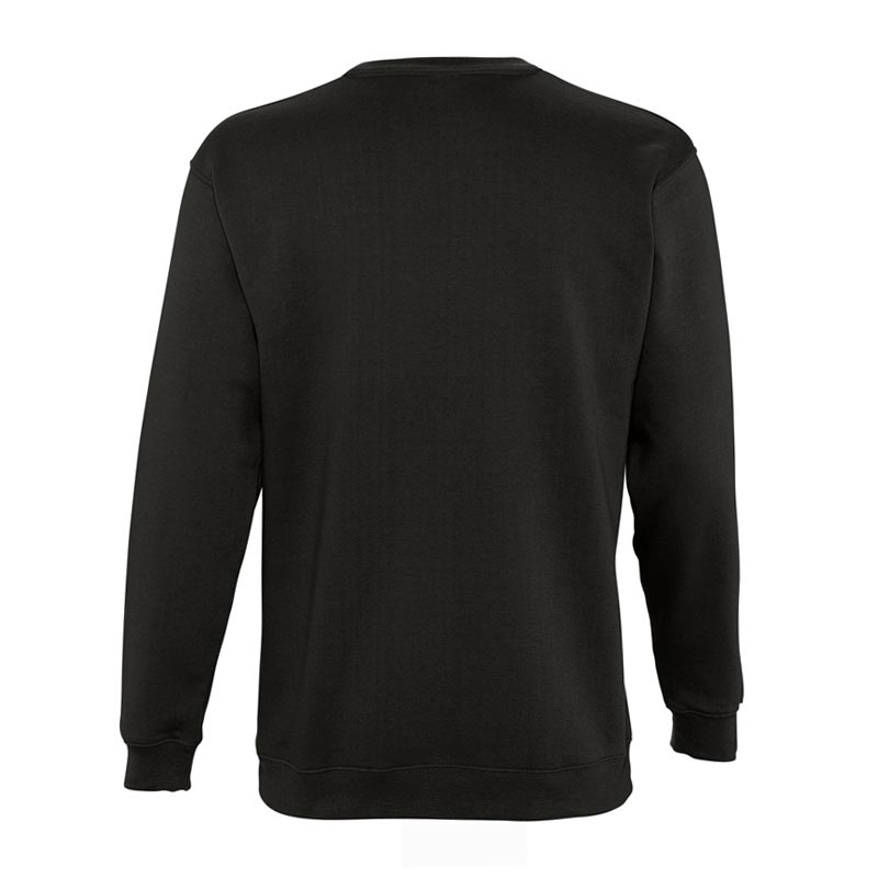 Sudaderas personalizadas negra espalda